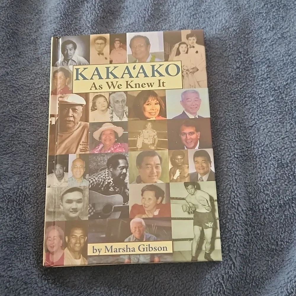 Kakaako As We Knew It Hardback Book Signed
